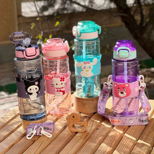 قمقمه نشکن ۸۰۰میل کرومی وتدی و کیتی وملودی